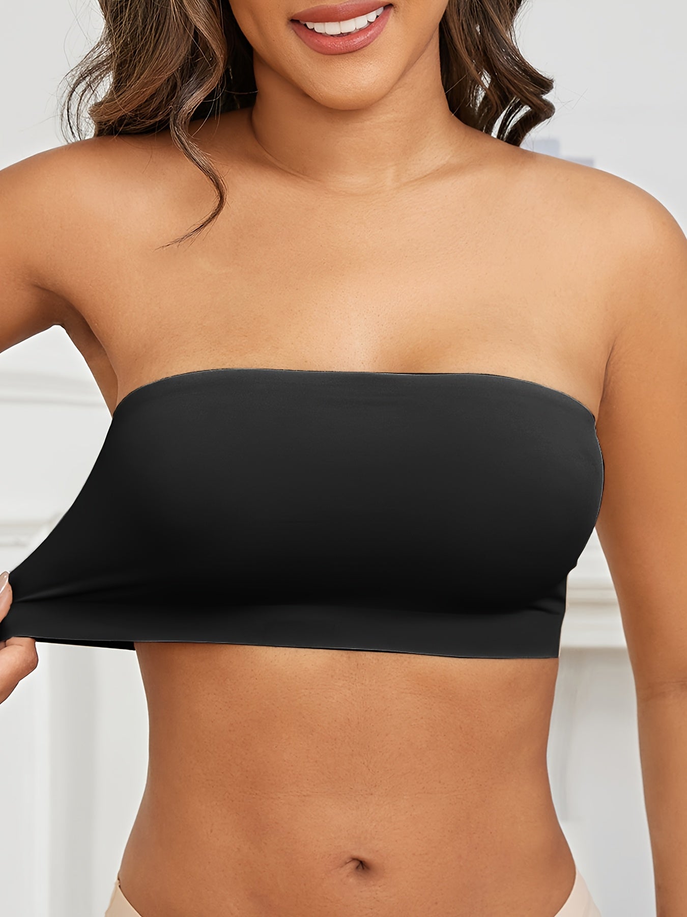Women's Strapless Wireless Bra - Everyday Support – view 12