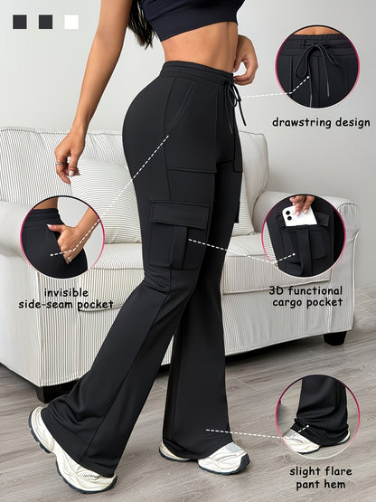Women's Stretch Leggings - High-Waist Fit – 5-Color Selection detail view
