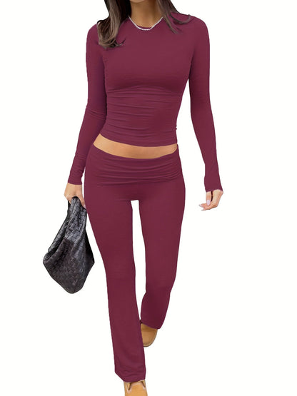 Women's Stretch Leggings - High-Waist Fit – Sizes XS–XL – Black option – view 5