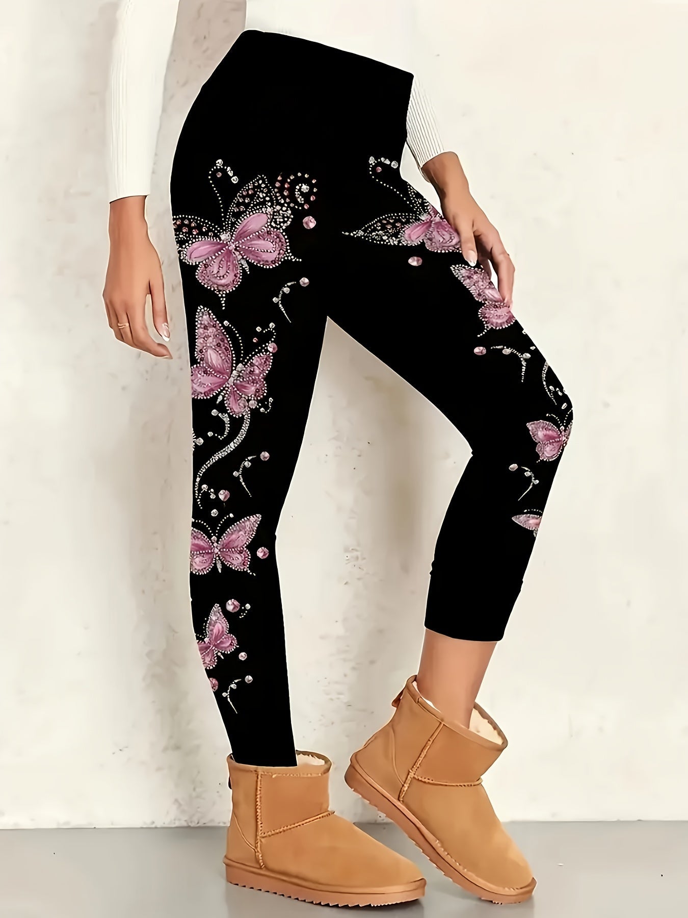 Women's Stretch Leggings - Stretch Comfort – 10-Variant Selection detail view