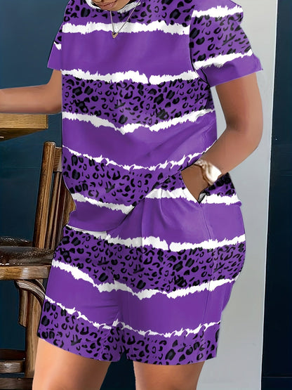Women's Striped T-Shirt - Short Sleeve detail view