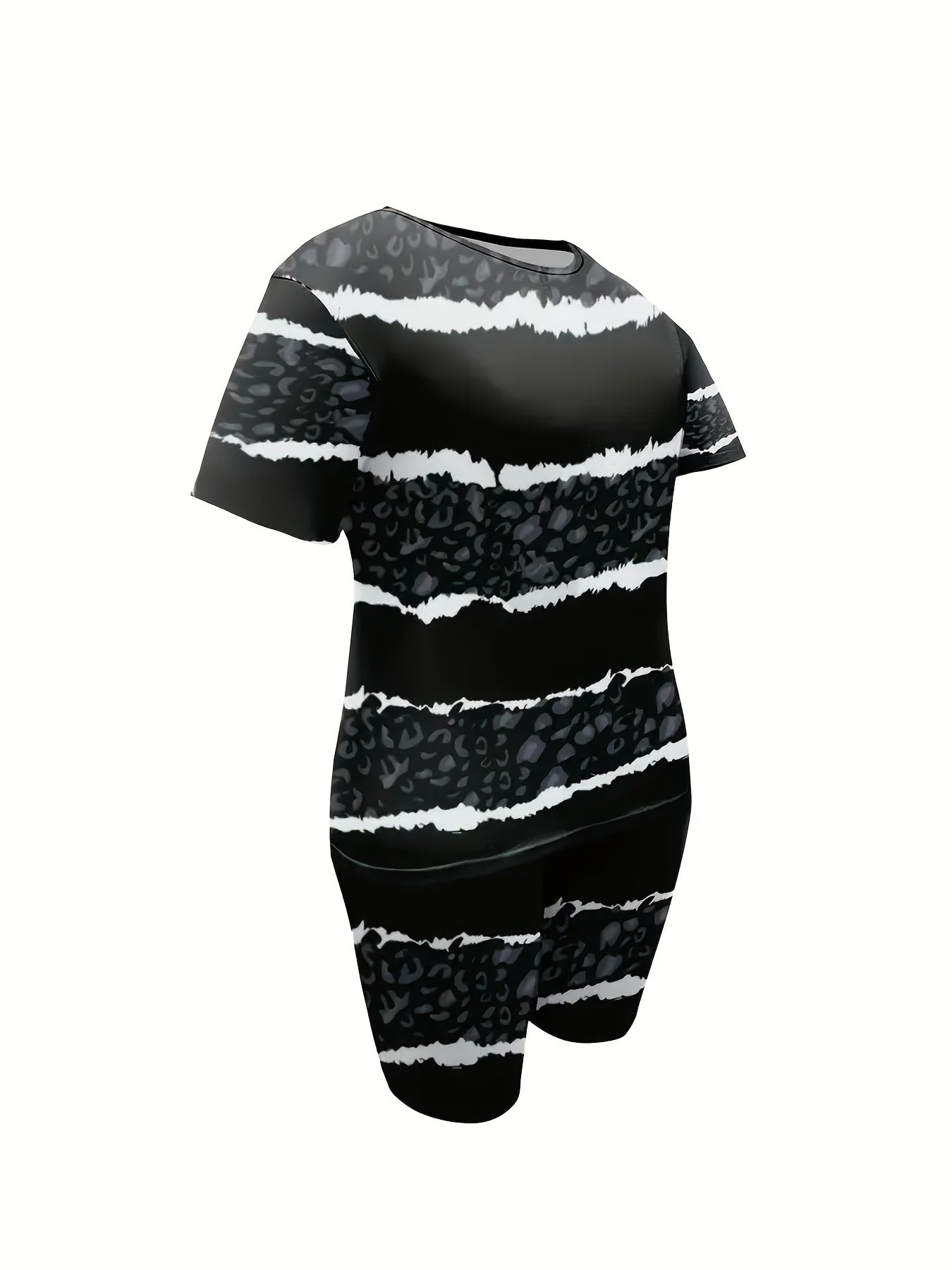 Women's Striped T-Shirt - Short Sleeve detail view
