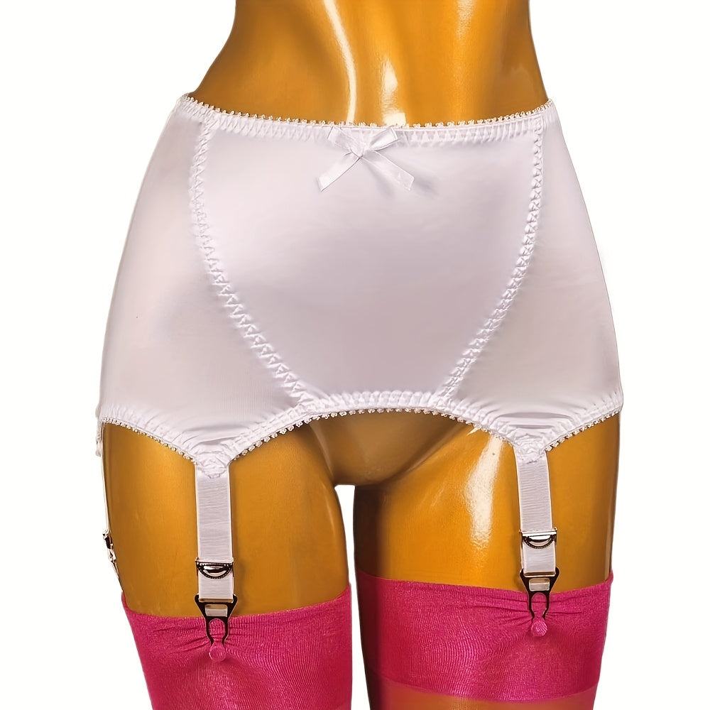 Women's Suspender Garter Belt - Six Adjustable Satin Straps – view 4