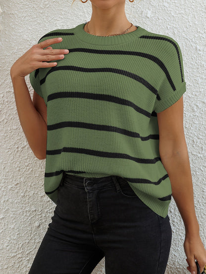 Women's Sweater - Striped detail view