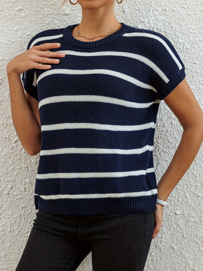 Women's Sweater - Striped detail view