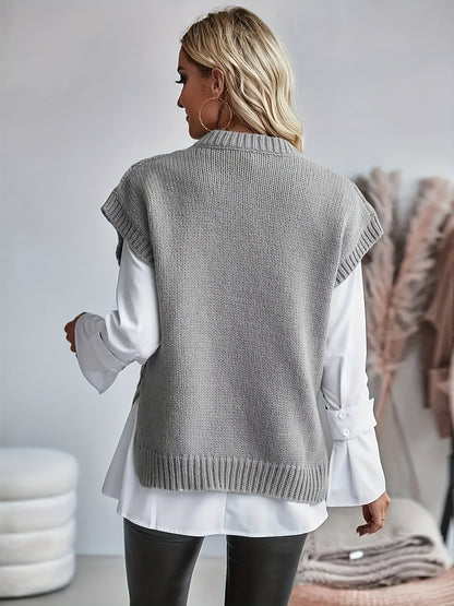 Women's Sweater Vest detail view