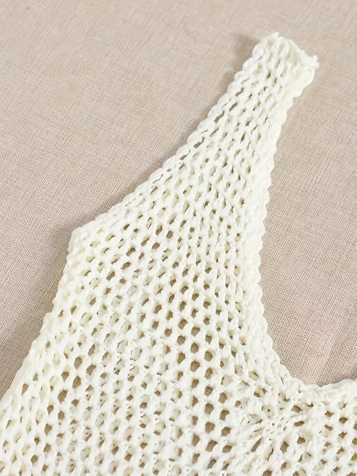 Women's Swim Cover-Up - Beach Ready – White detail view