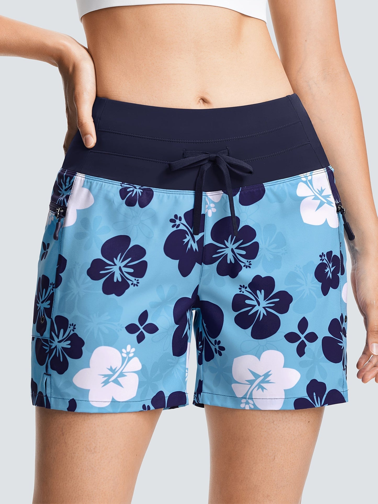 Women's Swim Shorts - Quick-Dry – Sizes S–XXL – Pink option – view 5