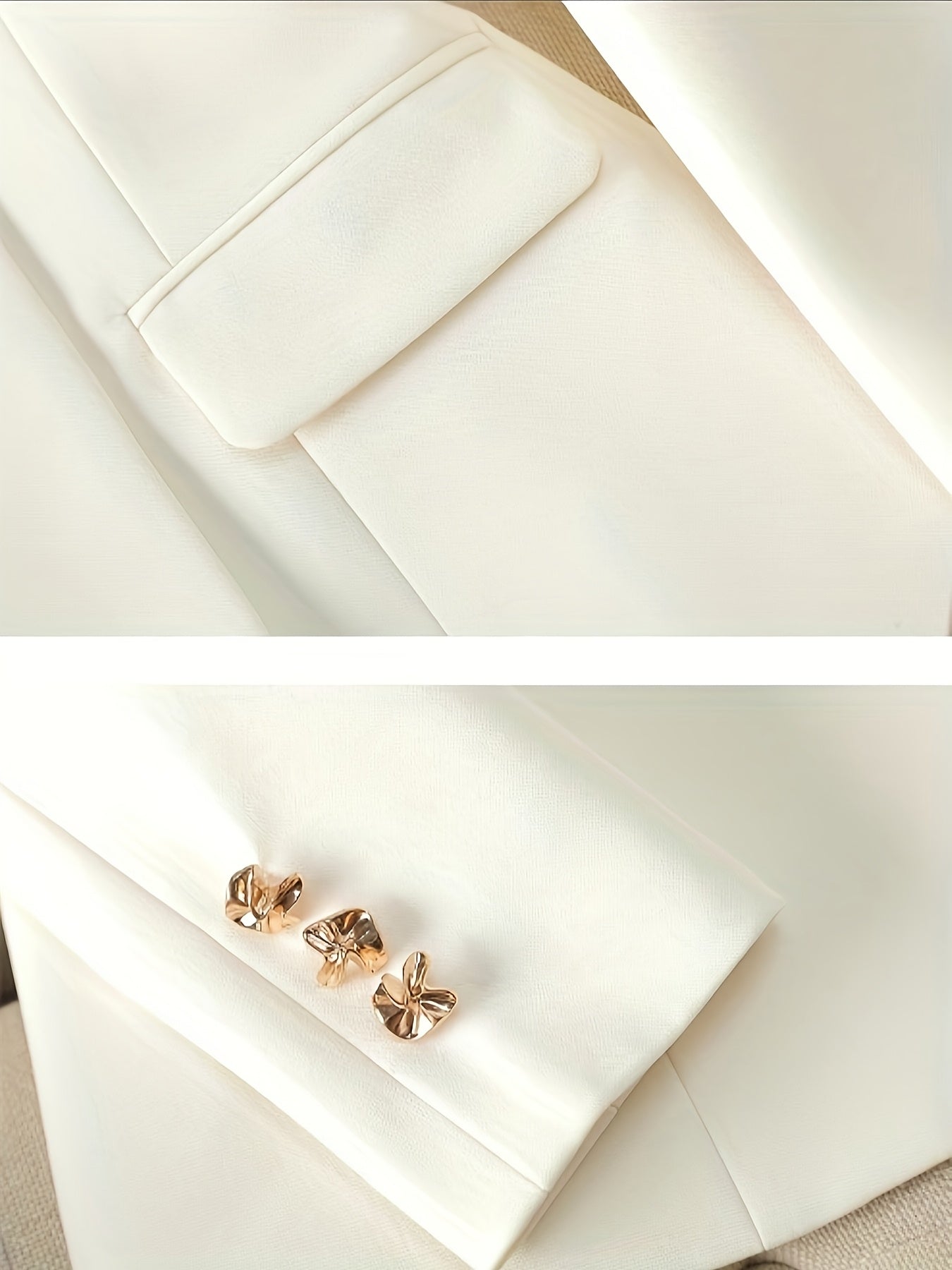 Women's Tailored Work Blazer - Professional Commuter Style detail view