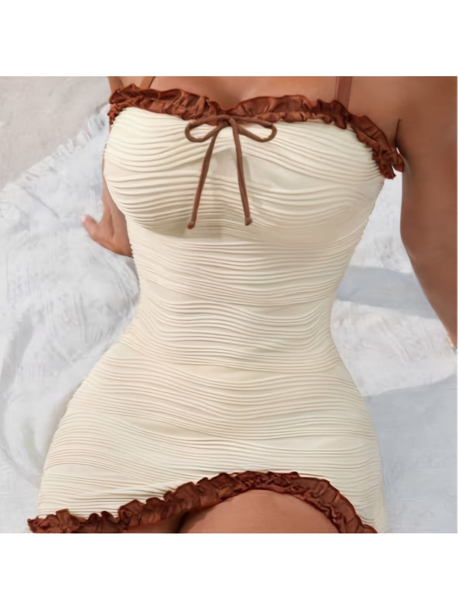 Women's Tankini - Solid Color 2-Piece Beach Style – view 12