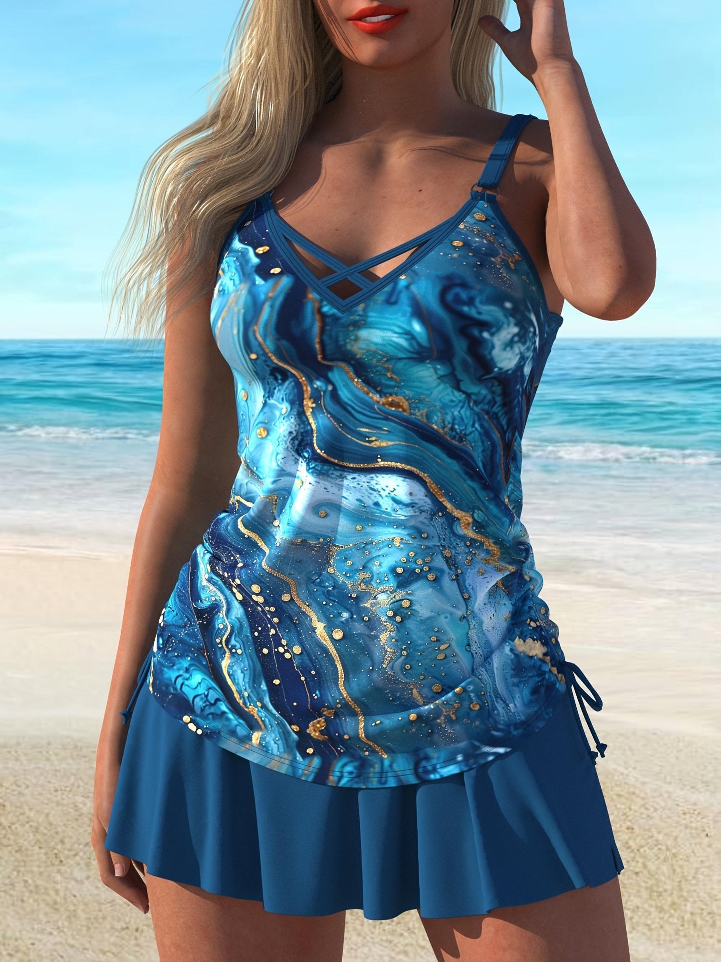 Women's Tankini - Vacation Style Vacation Style 69 detail view