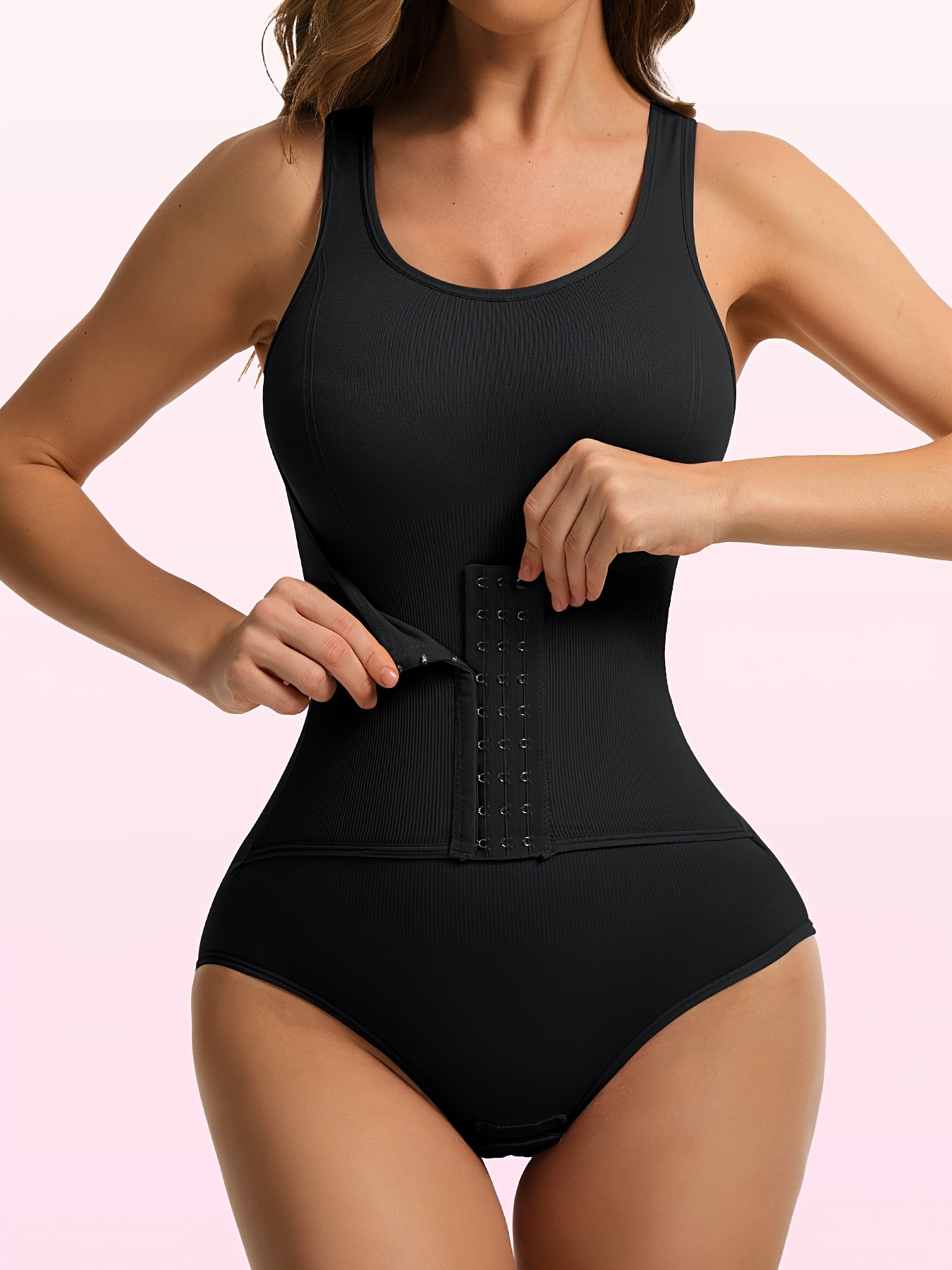 Women's Targeted Control Shapewear Bodysuit - Butt Lift – 2-piece value works for wardrobe rotation – view 11