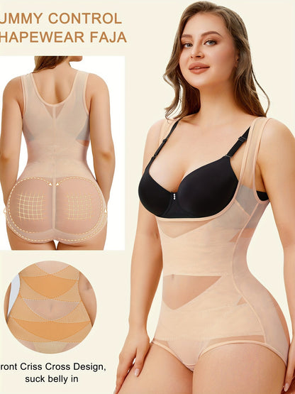 Women's Targeted Control Shapewear Bodysuit - Butt Lift Body Smoothing detail view