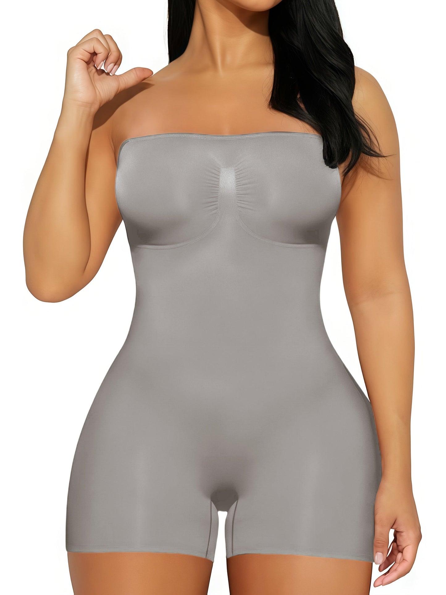 Women's Targeted Control Shapewear Bodysuit - Butt Lift Plus Size Body Smoothing detail view