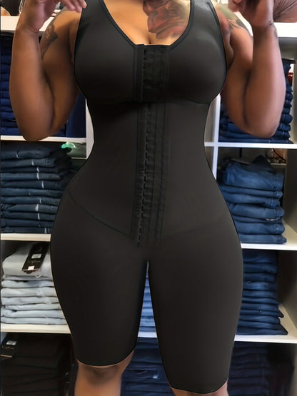 Women's Targeted Control Shapewear Bodysuit - Solid Color Plus Size Body Smoothing – view 2