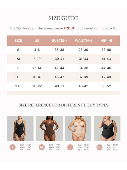 Women's Targeted Control Shapewear Bodysuit - Zip Front Body Smoothing – view 21