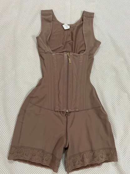 Women's Targeted Control Waist Cincher - Zip Front Plus Size Body Smoothing – view 6