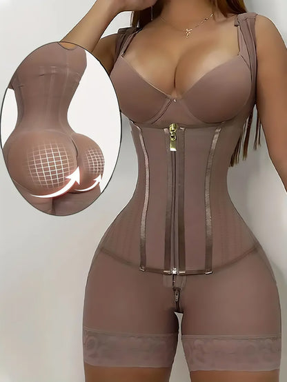 Women's Targeted Control Waist Cincher - Zip Front Plus Size Body Smoothing – view 10