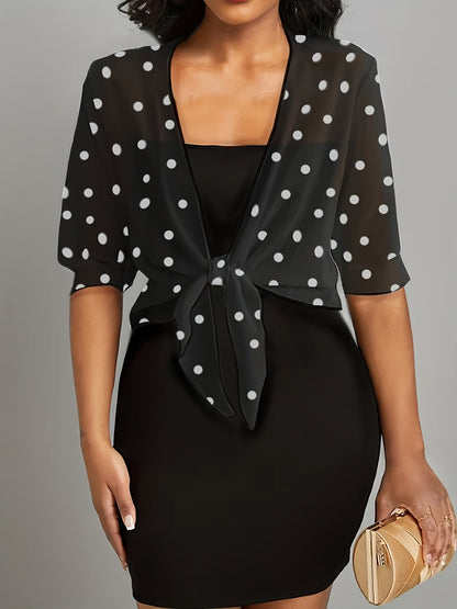 Women's Textured Blouse - V-Neck – Regular fit detail view