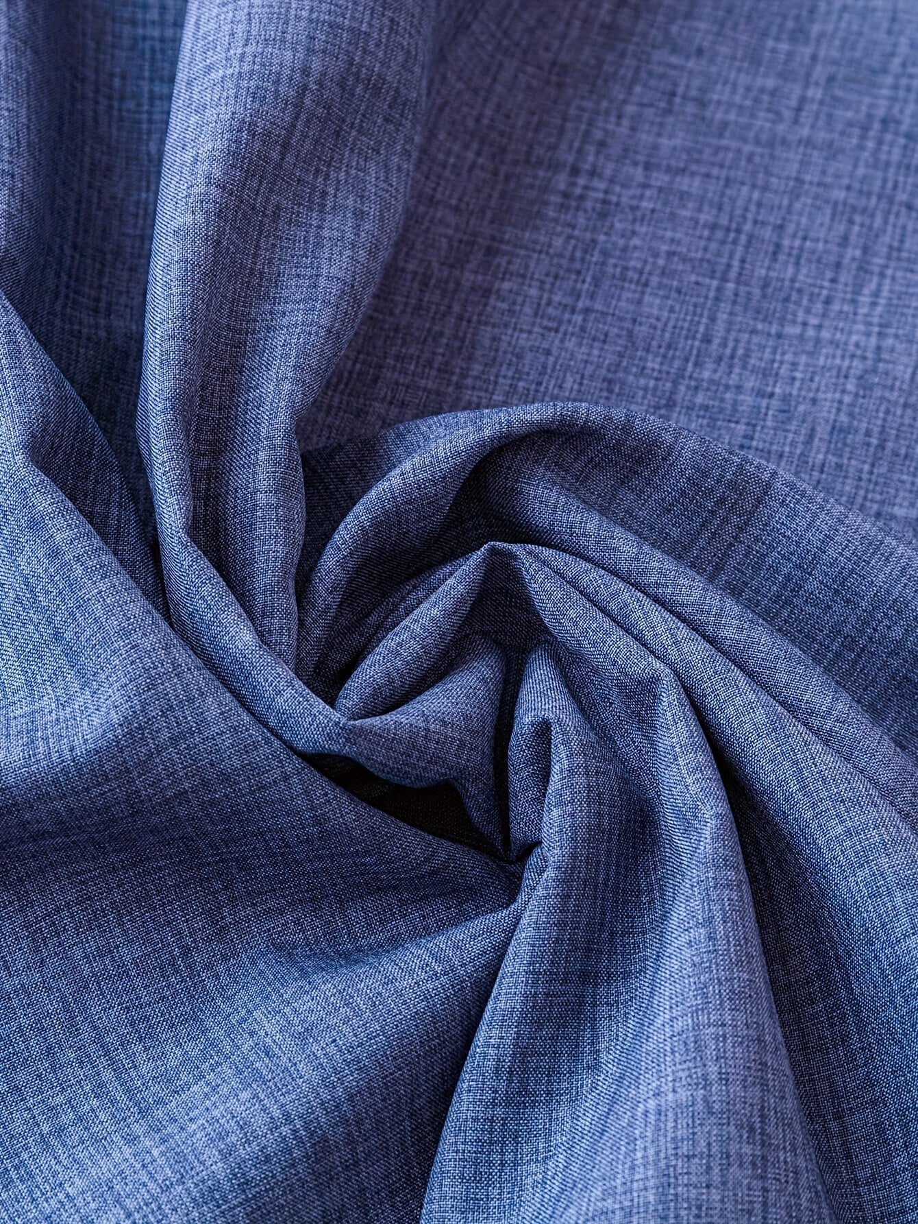 Women's Textured Blouse - V-Neck – Relaxed fit detail view