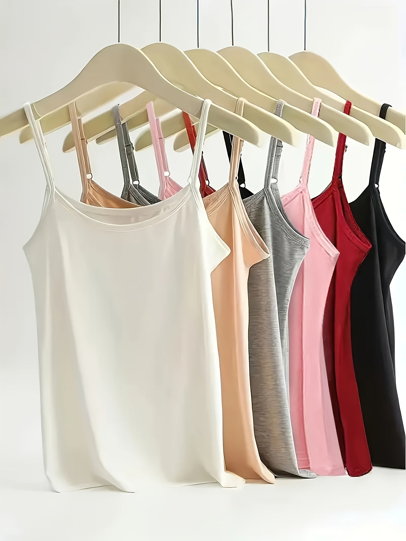 Women's Textured Camisole - Classic Neck – 10-Variant Selection – main product image