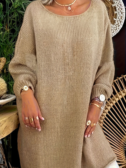 Women's Textured Sweater - Regular Fit Classic Neck – view 8
