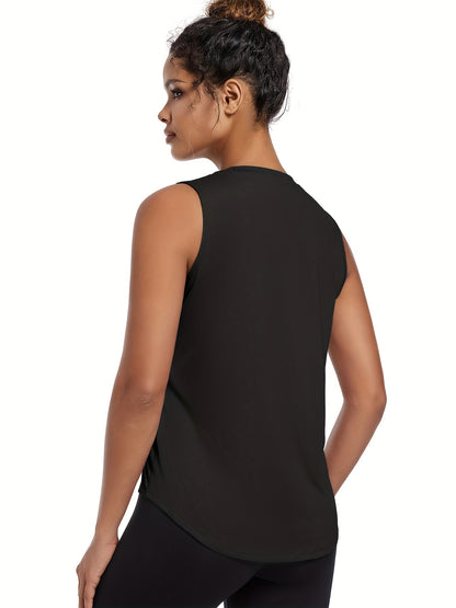 Women's Textured Tank Top - 5-Pack Classic Neck Sleeveless – view 7