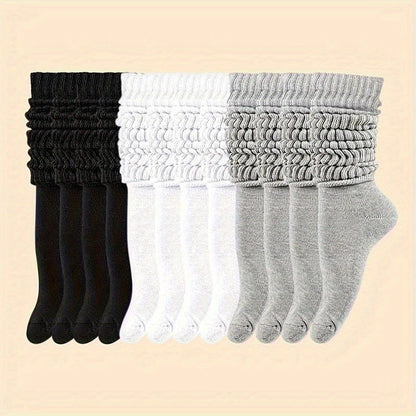 Women's Thermal Knee-High Socks - 6-Pair Pack – main product image