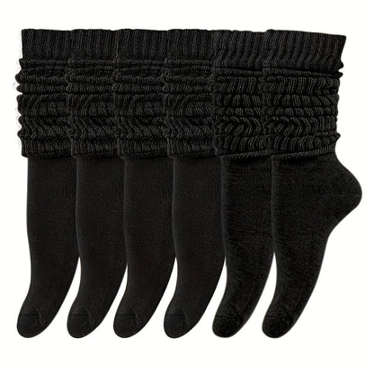 Women's Thermal Knee-High Socks - 6-Pair Pack – view 2
