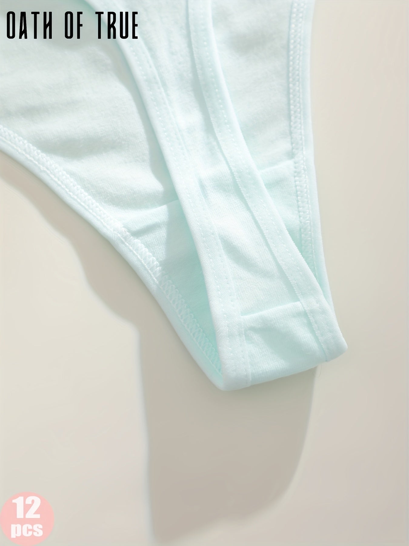 Women's Thongs - Solid Color Daily Comfort – view 2