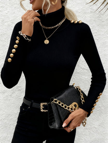 Women's Top - Solid Color – White detail view