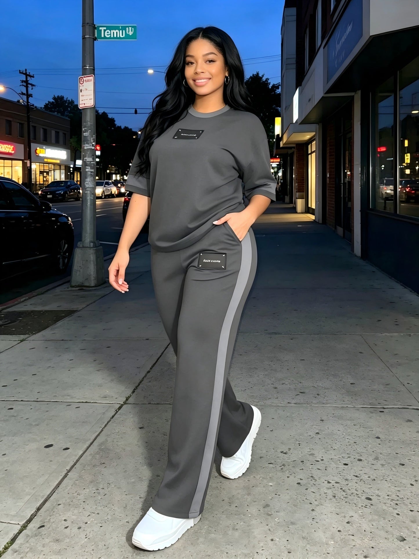 Women's Tracksuit Set - Active Matching Style 95 detail view