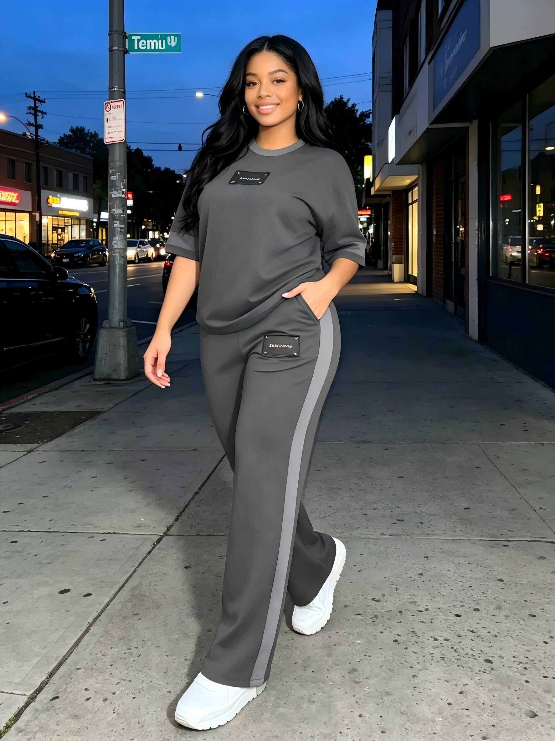 Women's Tracksuit Set - Active Matching Style 95 detail view