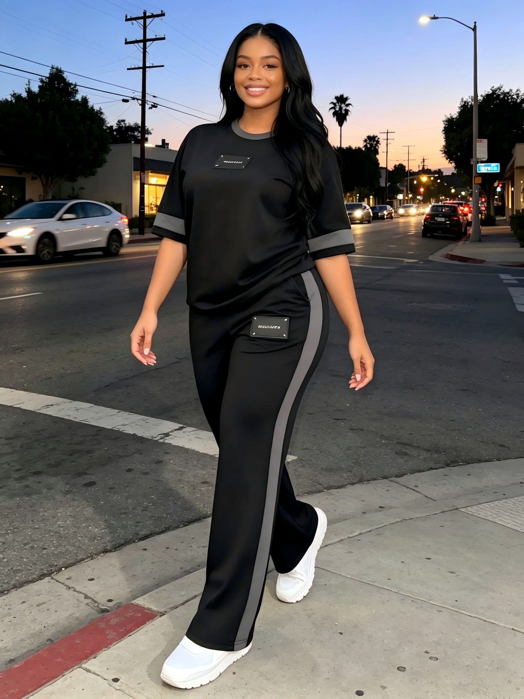 Women's Tracksuit Set - Active Matching Style 95 detail view