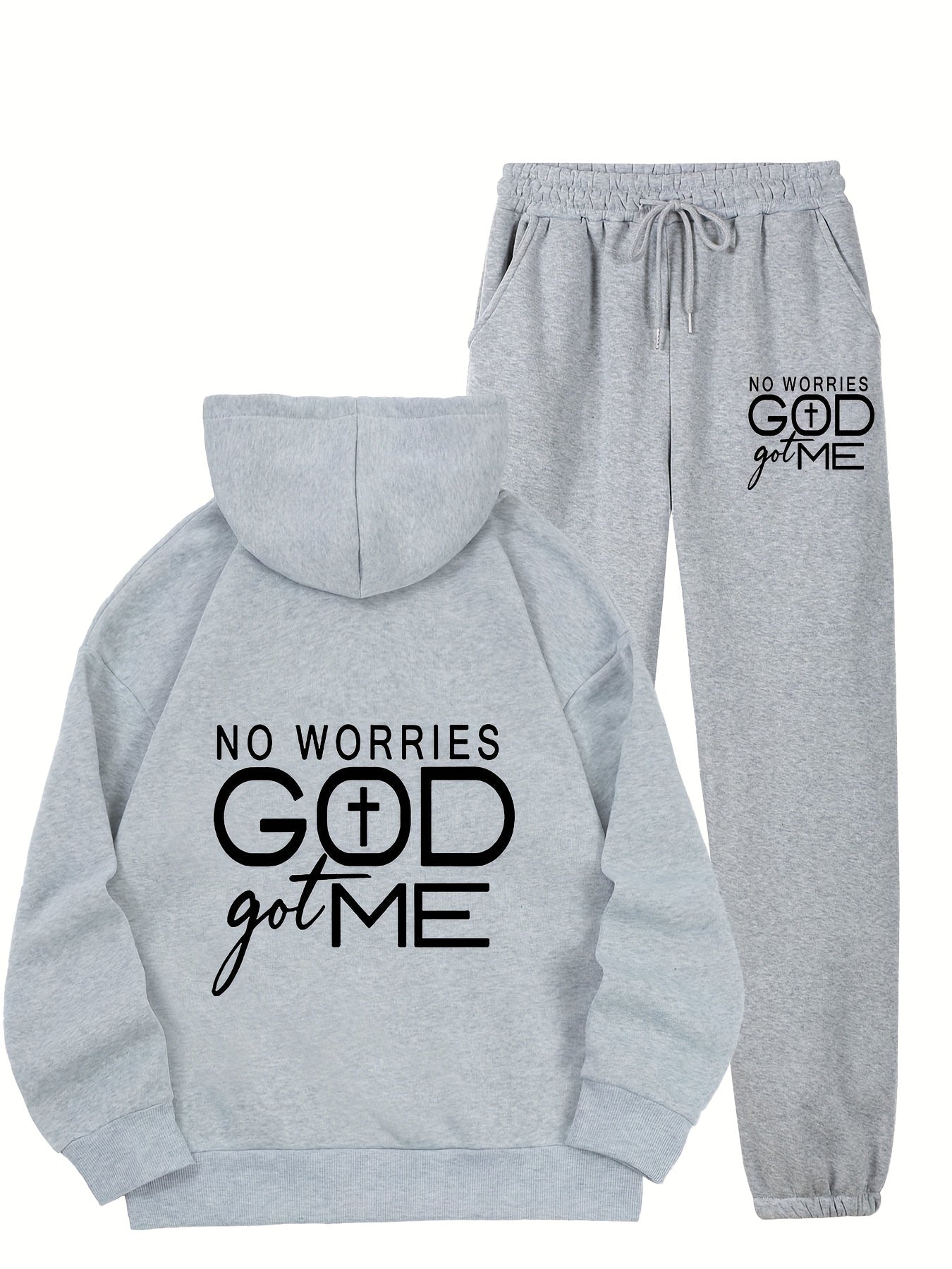 Women's Tracksuit Set - Active Printed Style 27 detail view