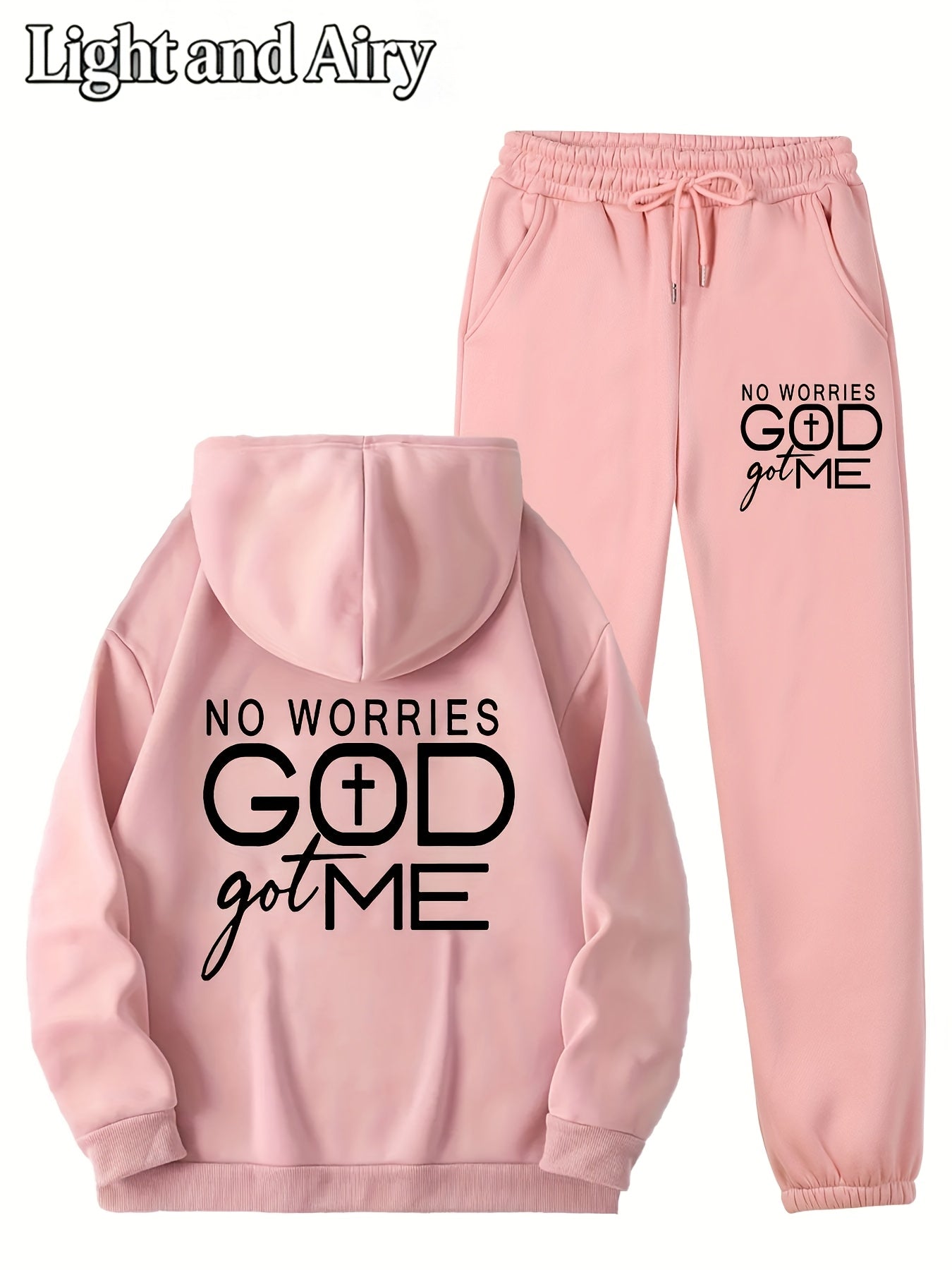 Women's Tracksuit Set - Active Printed Style 27 detail view