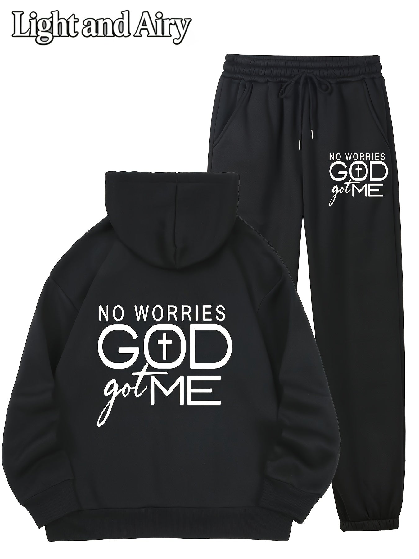 Women's Tracksuit Set - Active Printed Style 27 detail view
