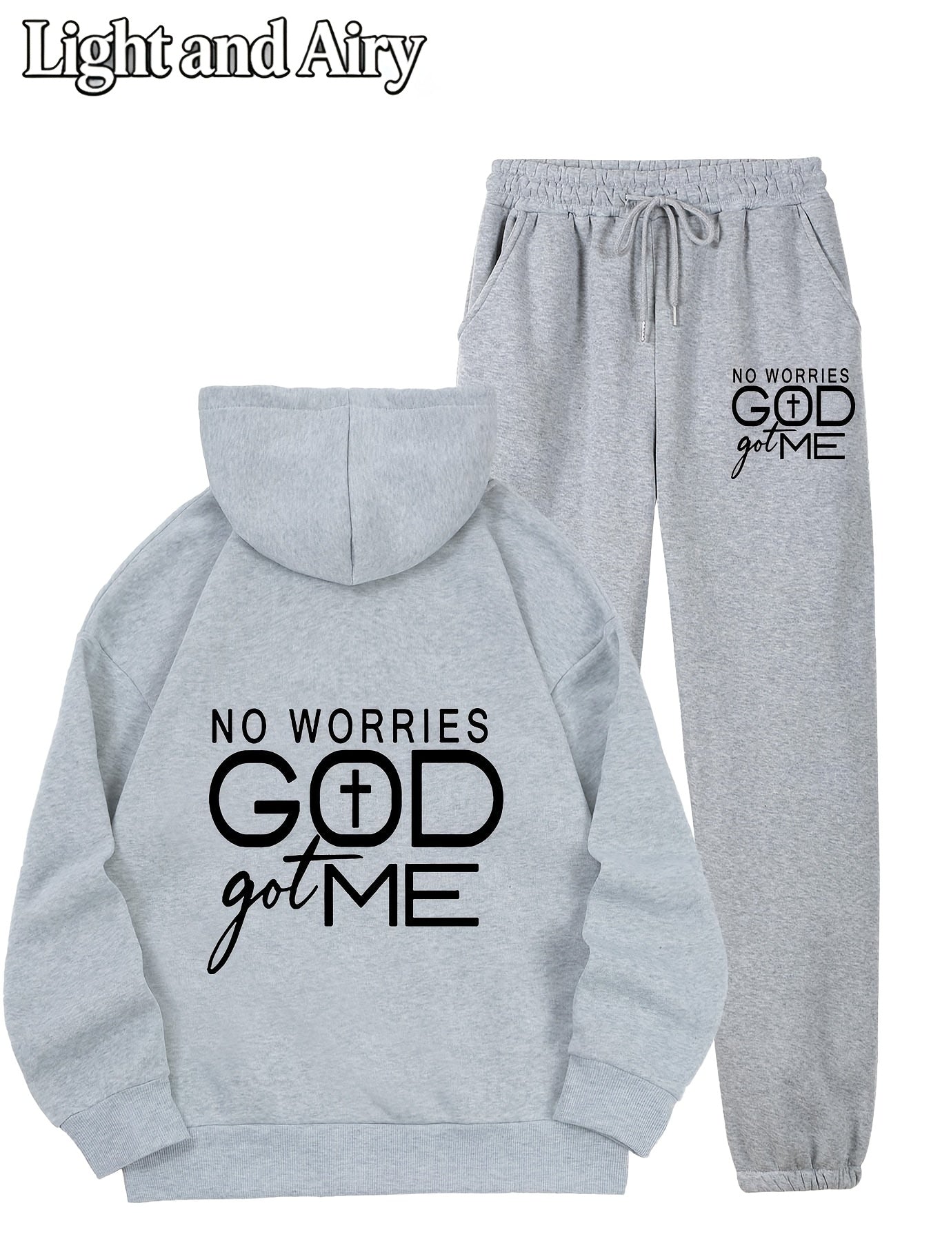 Women's Tracksuit Set - Active Printed Style 27 detail view