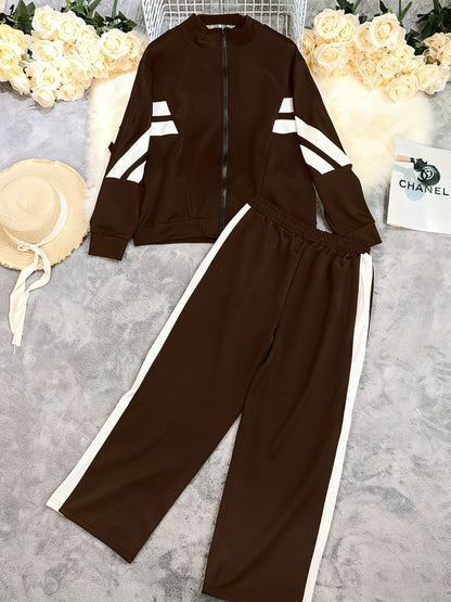 Women's Tracksuit Set - Active Printed Style 31 detail view