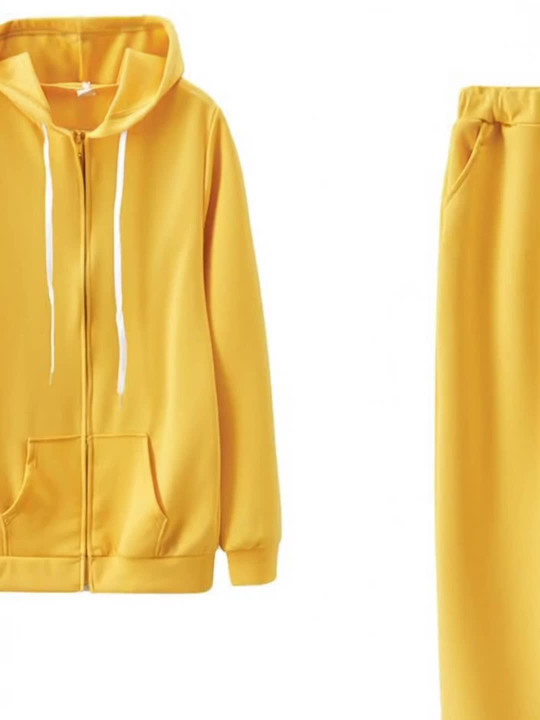 Women's Tracksuit Set - Active Zip Detail Style 72 detail view