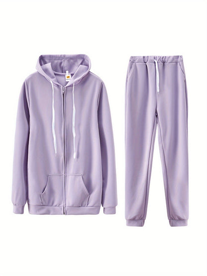 Women's Tracksuit Set - Active Zip Detail Style 72 detail view