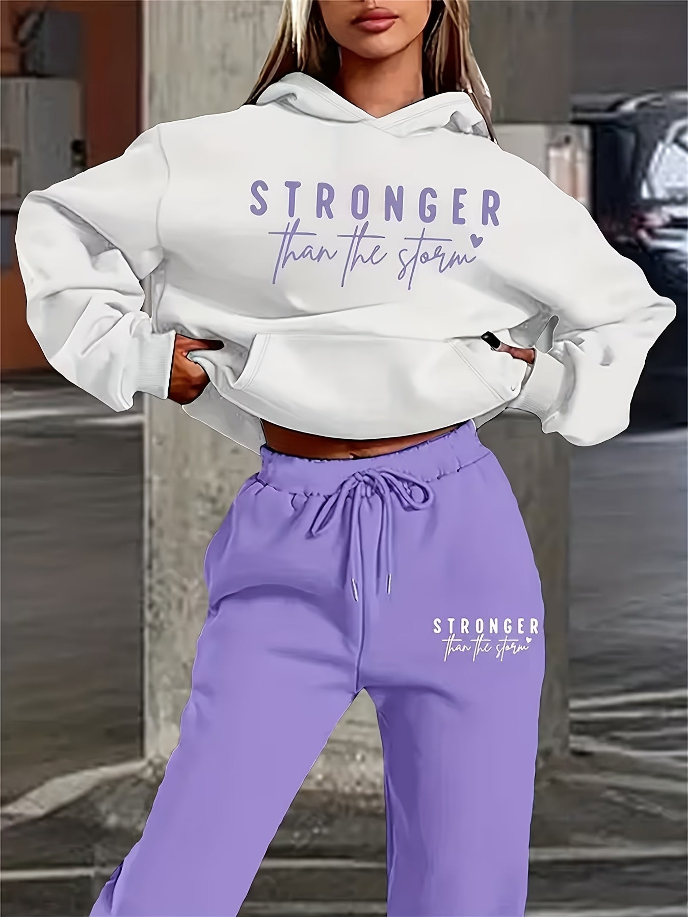 Women's Tracksuit Set - Matching Active Matching Look detail view