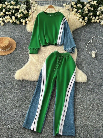 Women's Tracksuit Set - Printed Business Matching Look detail view