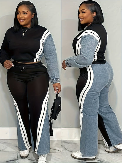 Women's Tracksuit Set - Printed Business Matching Look detail view