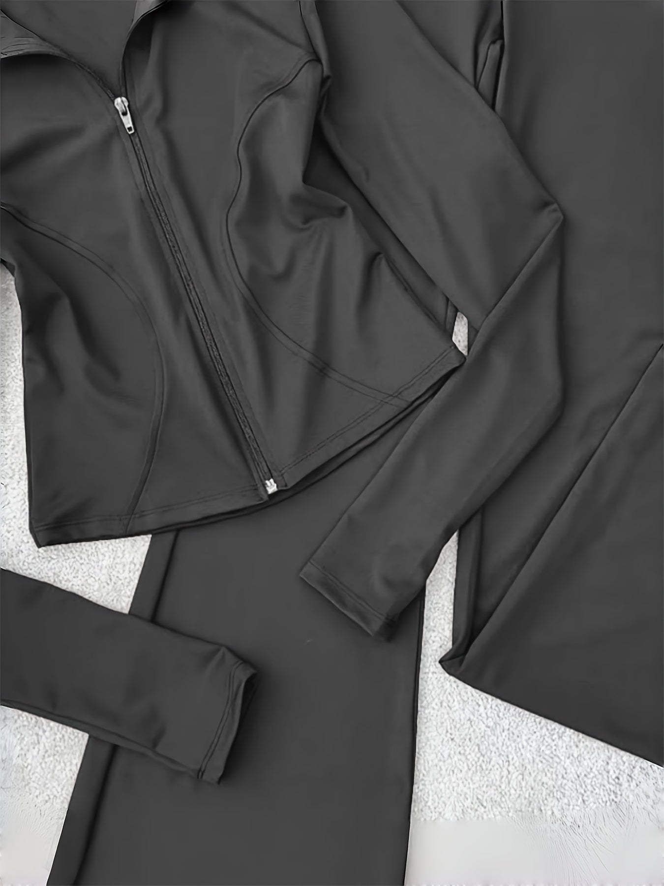 Women's Tracksuit Set - Striped Design detail view