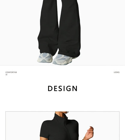 Women's Tracksuit Set - Striped Design detail view