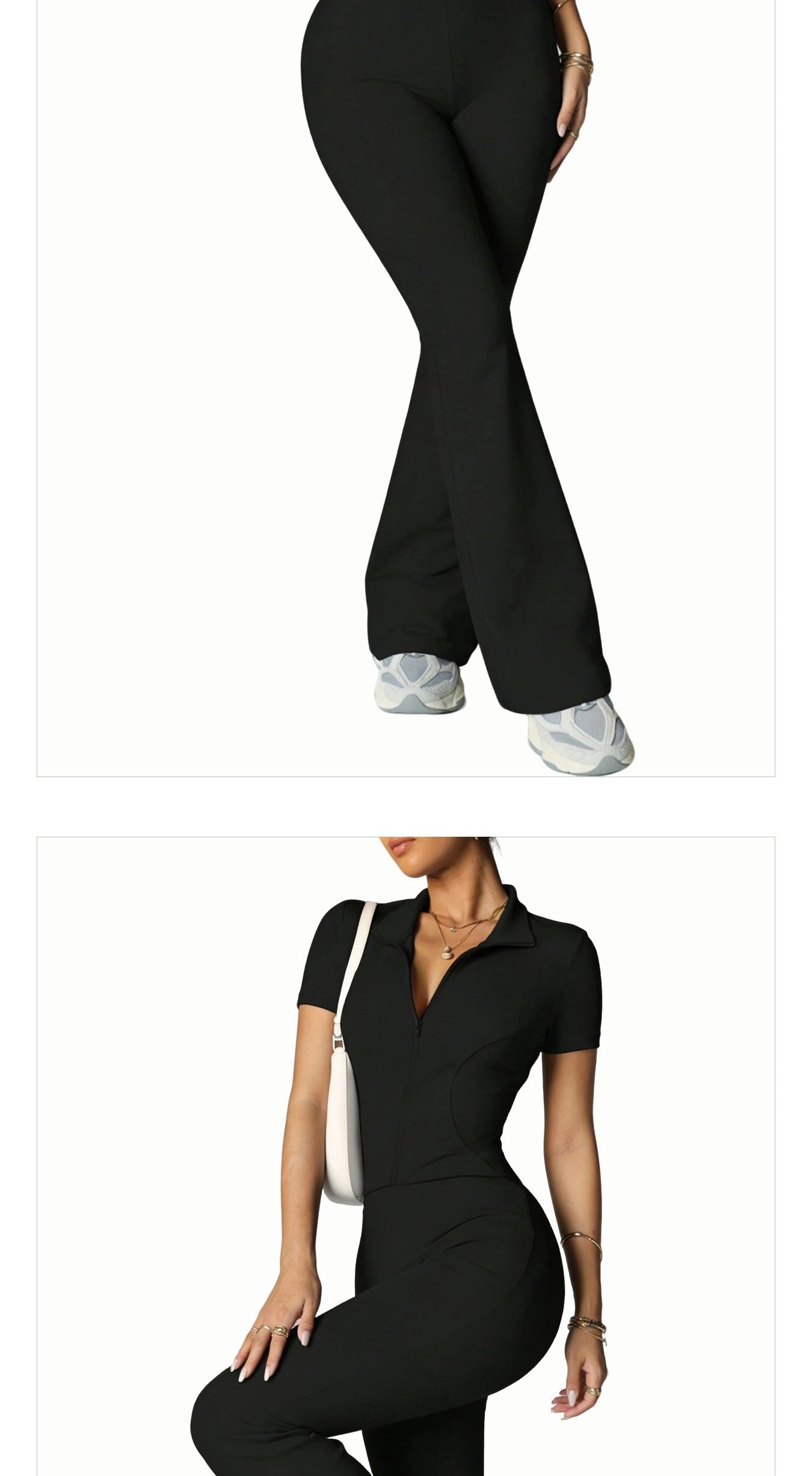 Women's Tracksuit Set - Striped Design detail view