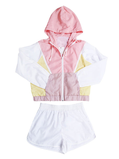 Women's Tracksuit Set - Zip Detail Active Matching Outfit – view 4