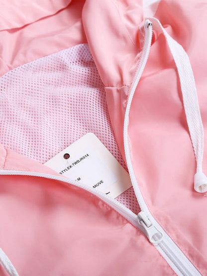 Women's Tracksuit Set - Zip Detail Active Matching Outfit – view 6