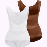 Dark Brown-White